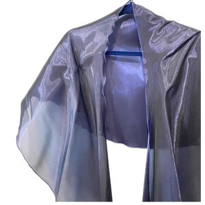 Formal Navy Blue Cover Up Wrap Laura Petites